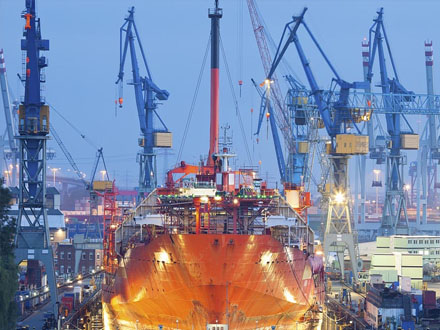 Shipbuilding industry